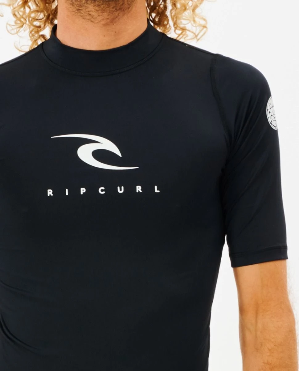 Rip Curl Corps Short Sleeve UV Tee - Black 7 Rip Curl Corps Short Sleeve UV Tee - Black - Image 5