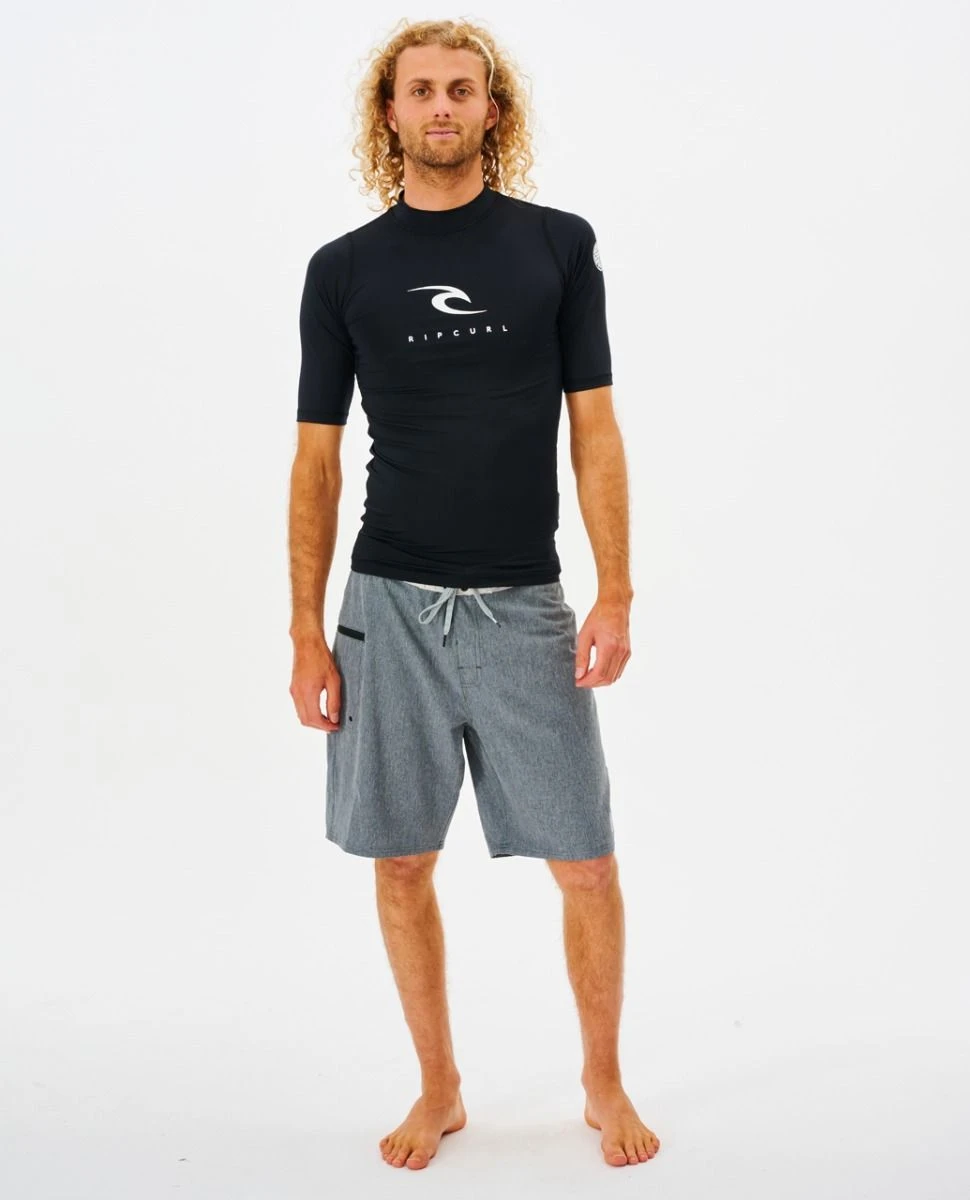 Rip Curl Corps Short Sleeve UV Tee - Black 6 Rip Curl Corps Short Sleeve UV Tee - Black - Image 4