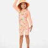 Rip Curl Vacation Club Spring Suit Mini Girl - Shell Coral 1 Rip Curl Vacation Club Spring Suit Mini Girl - Shell Coral -Aqua Style Shop 106610 00gjrv 0928 1