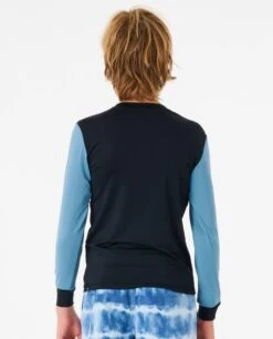 Rip Curl Tube Heads Long Sleeve Boys Rash Vest - Black/Blue 9 Rip Curl Tube Heads Long Sleeve Boys Rash Vest - Black/Blue -Aqua Style Shop 111735 11pbrv 0090 3