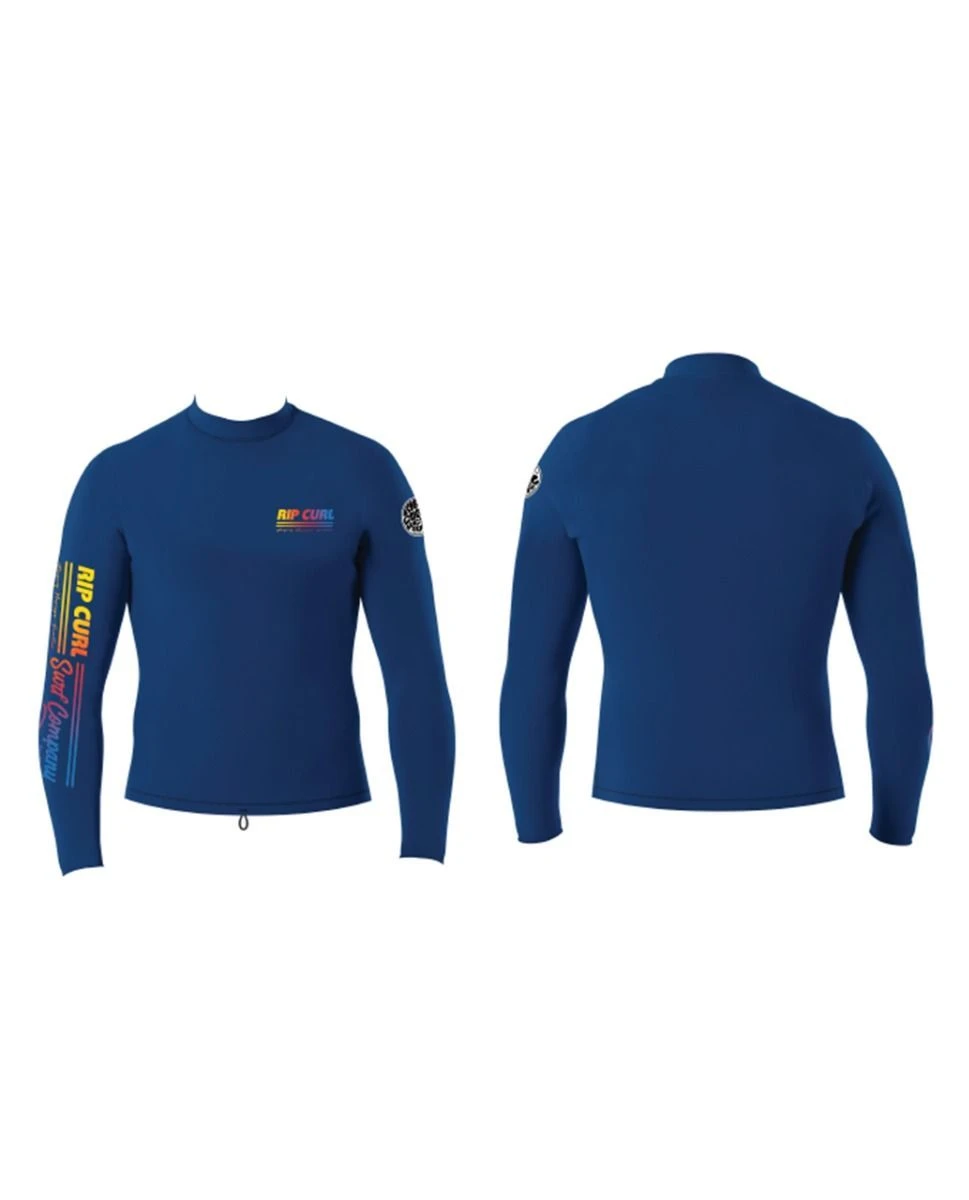 Rip Curl Dawn Patrol Rev 1.5mm L Jacket - Blue 3 Rip Curl Dawn Patrol Rev 1.5mm L Jacket - Blue