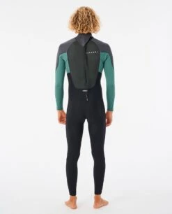 Rip Curl Omega 4/3mm Back Zip Wetsuit 2023 - Muted Green -Aqua Style Shop 115486 138mfs 8088 3 1