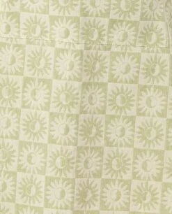 Rip Curl Sun Check Womens Hooded Towel - Mid Green -Aqua Style Shop 117972 00mwto 9436 5