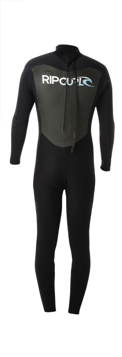 Rip Curl Omega 3/2mm Mens Back Zip Wetsuit - Black 4 Rip Curl Omega 3/2mm Mens Back Zip Wetsuit - Black - Image 2