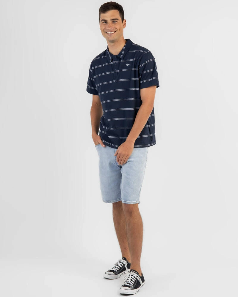 Rip Curl Plain Stripe Polo Shirt 4 Rip Curl Plain Stripe Polo Shirt - Image 2