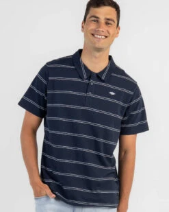 Rip Curl Plain Stripe Polo Shirt