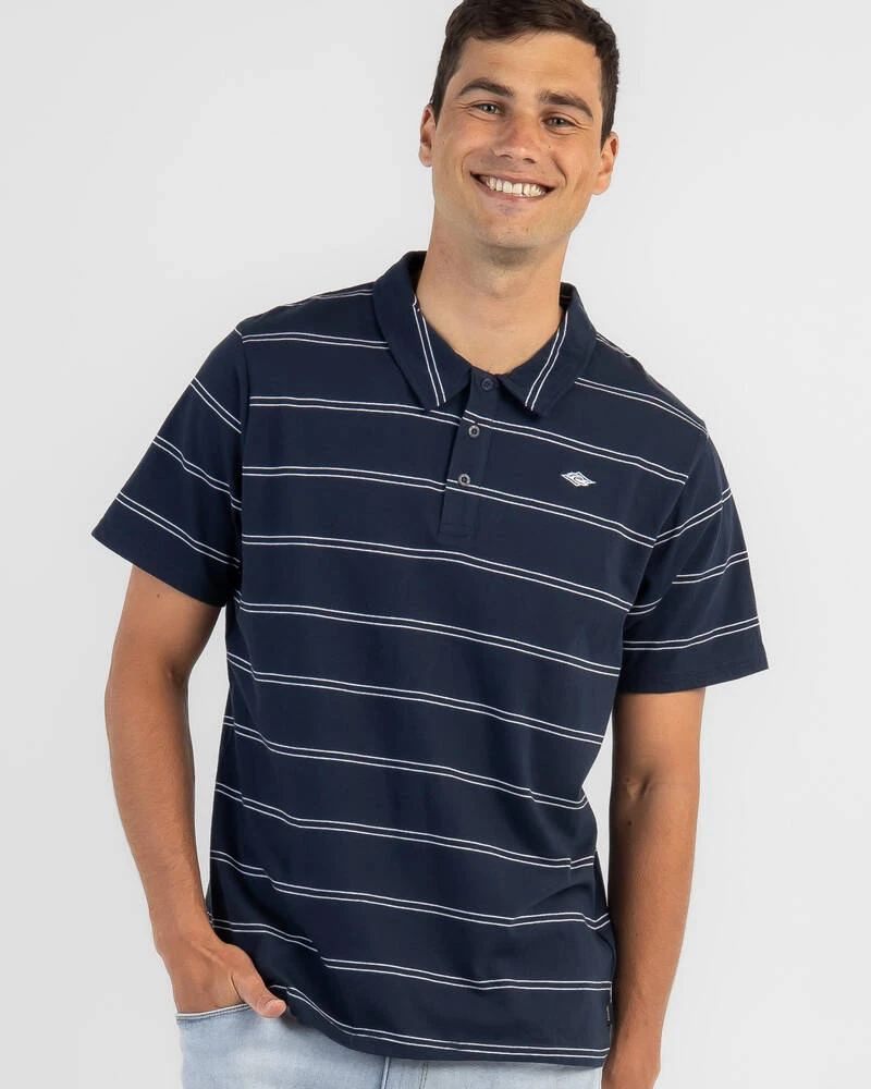 Rip Curl Plain Stripe Polo Shirt 3 Rip Curl Plain Stripe Polo Shirt