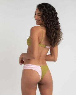 Rip Curl Surf Spray Stripe Skimpy Bikini Bottom