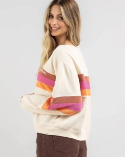 Rip Curl Golden State Sweatshirt -Aqua Style Shop 20331398 02 LT XL