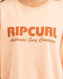 Rip Curl Surf Spray Heritage T-Shirt -Aqua Style Shop 20340845 03 RT XL