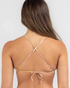 Rip Curl Wanderer Fixed Triangle Bikini Top -Aqua Style Shop 20341594 01 LT XL