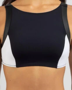 Rip Curl Mirage Ultimate High Neck Bikini Top -Aqua Style Shop 20341664 02 RT XL