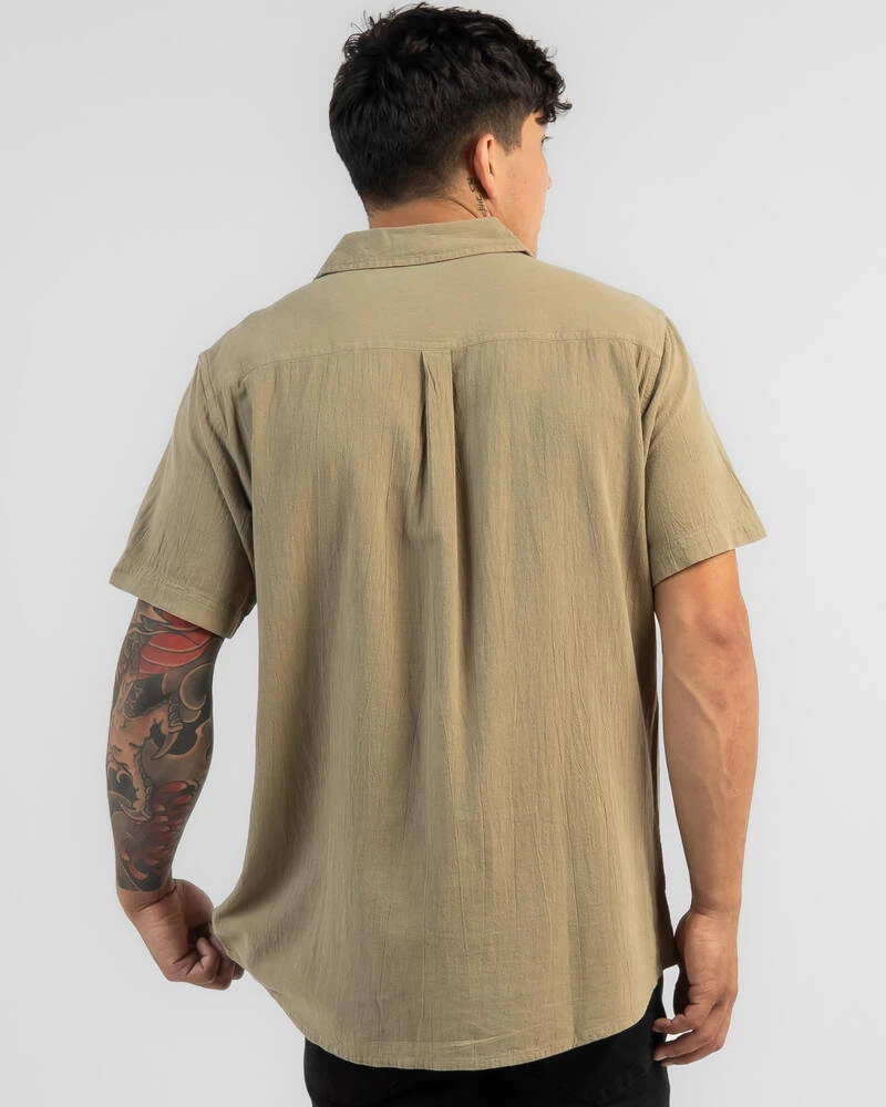 Rip Curl Washed Short Sleeve Shirt 5 Rip Curl Washed Short Sleeve Shirt - Image 3