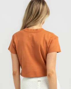 Rip Curl Utopia Baby Tee -Aqua Style Shop 20347523 01 LT XL