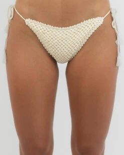 Rip Curl Oceans Together Crochet Bikini Bottom -Aqua Style Shop 20349888 01 RT XL