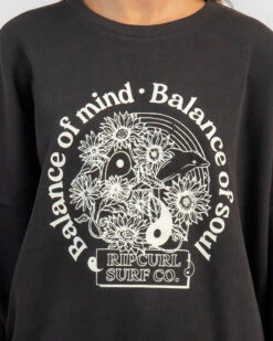 Rip Curl Balance Sweatshirt -Aqua Style Shop 20350672 01 RT XL
