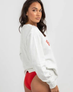 Rip Curl Heritage Sweatshirt -Aqua Style Shop 20350676 04 LT XL