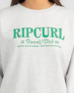 Rip Curl Beach Club Sweatshirt 9 Rip Curl Beach Club Sweatshirt -Aqua Style Shop 20350677 01 RT XL