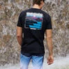Rip Curl Surf Revival Sunset T-Shirt -Aqua Style Shop 20351801 01 FT XL