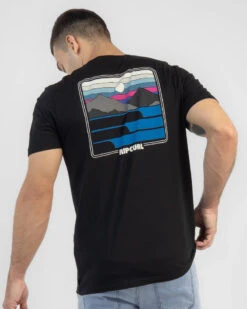 Rip Curl Surf Revival Sunset T-Shirt 9 Rip Curl Surf Revival Sunset T-Shirt -Aqua Style Shop 20351801 01 LT XL