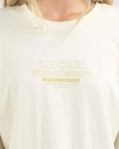 Rip Curl Kindred Palms Heritage T-Shirt -Aqua Style Shop 20354861 02 RT XL