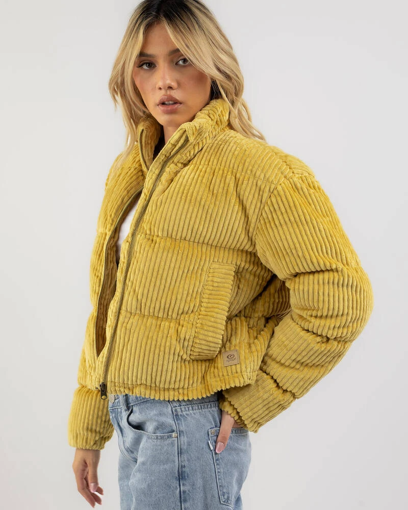 Rip Curl Trippin Cord Puffer Jacket 3 Rip Curl Trippin Cord Puffer Jacket