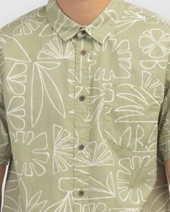 Rip Curl SWC Short Sleeve Shirt 9 Rip Curl SWC Short Sleeve Shirt -Aqua Style Shop 20359753 01 RT XL