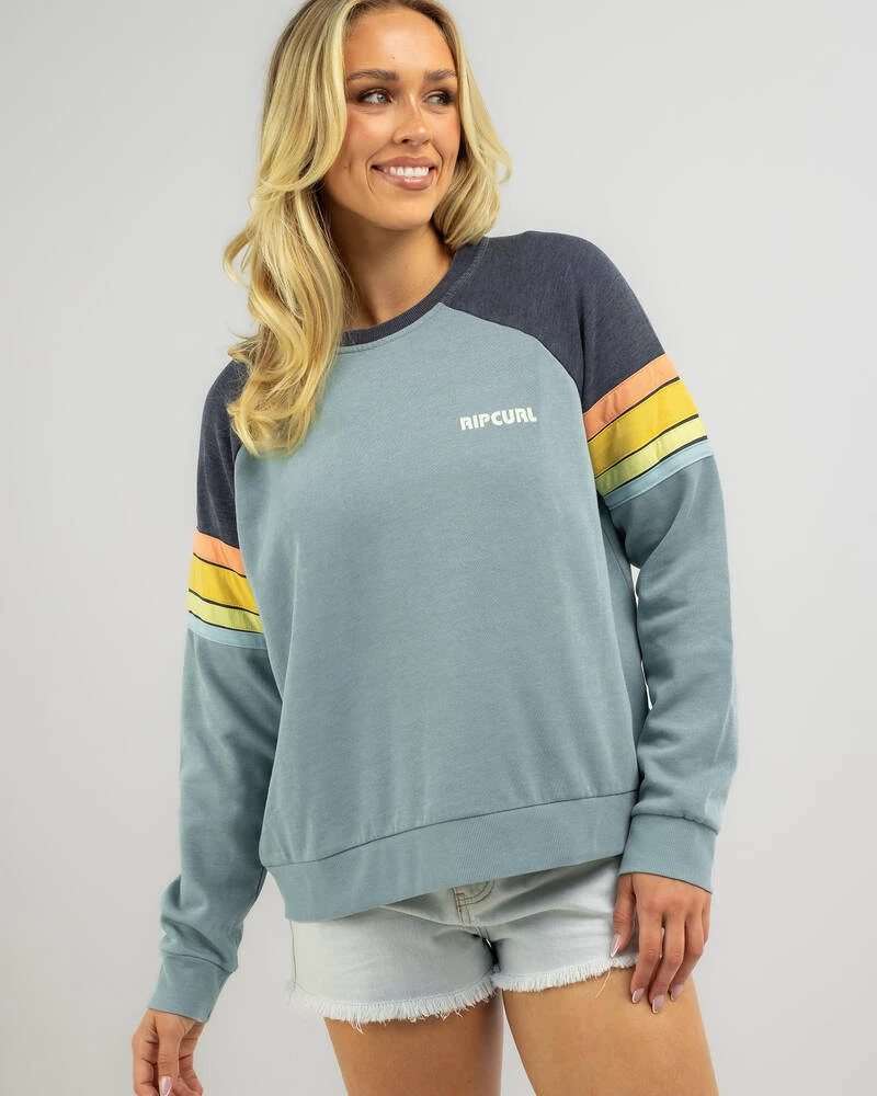 Rip Curl Surf Revival Raglan Sweatshirt 3 Rip Curl Surf Revival Raglan Sweatshirt