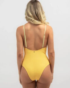 Rip Curl Sun Club Texture Cheeky One Piece Swimsuit 8 Rip Curl Sun Club Texture Cheeky One Piece Swimsuit -Aqua Style Shop 20360116 01 LT XL