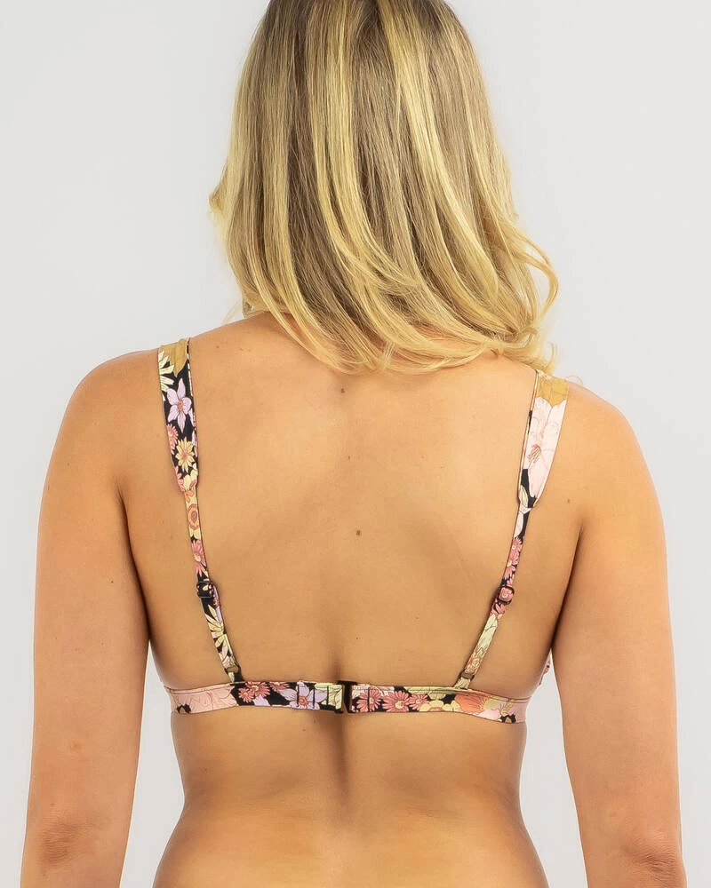 Rip Curl Mystic Floral Fixed Tri Bikini Top 5 Rip Curl Mystic Floral Fixed Tri Bikini Top - Image 3