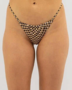 Rip Curl LA Isla Skimpy Bikini Bottom -Aqua Style Shop 20360206 01 RT XL