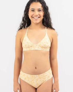 Rip Curl Girls' Sun Catcher Bikini Set -Aqua Style Shop 20360252 01 RT XL