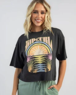Rip Curl Glow Heritage Crop T-Shirt