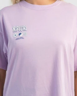 Rip Curl Cosmic Dreams Heritage T-Shirt -Aqua Style Shop 20360309 02 RT XL