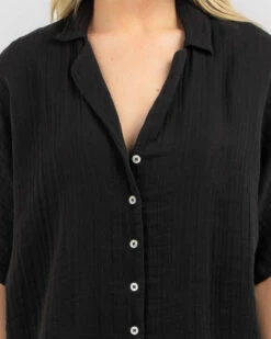 Rip Curl Premium Surf Short Sleeve Shirt -Aqua Style Shop 20360340 03 RT XL