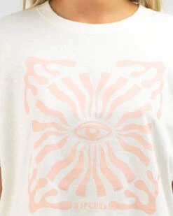 Rip Curl Minds Eye Relaxed T-Shirt -Aqua Style Shop 20360349 02 RT XL