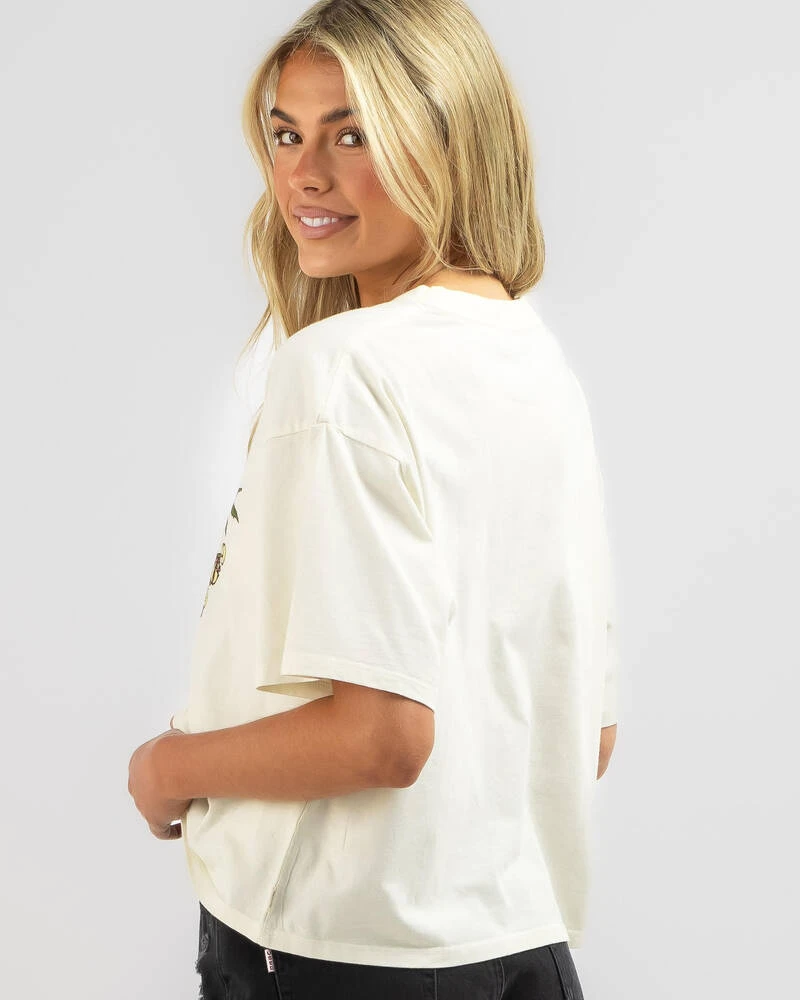 Rip Curl Shore Break Heritage Crop T-Shirt 5 Rip Curl Shore Break Heritage Crop T-Shirt - Image 3