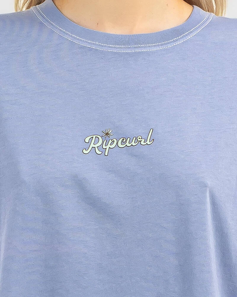 Rip Curl Hot Tropics Heritage Crop T-Shirt 6 Rip Curl Hot Tropics Heritage Crop T-Shirt - Image 4