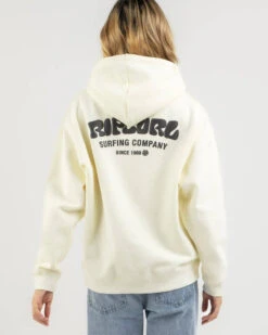 Rip Curl Surf Puff Heritage Hoodie -Aqua Style Shop 20363504 02 LT XL
