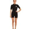 Rip Curl Dawn Patrol 2mm Womens Shortie Wetsuit 2023 - Black 1 Rip Curl Dawn Patrol 2mm Womens Shortie Wetsuit 2023 - Black -Aqua Style Shop 49275 wsp7fw 0090 1
