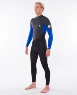 Rip Curl Omega 5/3mm Back Zip Mens Wetsuit - Blue 9 Rip Curl Omega 5/3mm Back Zip Mens Wetsuit - Blue -Aqua Style Shop 73273 wsm8mm 0070 1
