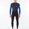 Rip Curl Omega 5/3mm Back Zip Mens Wetsuit - Blue -Aqua Style Shop 73275 wsm8mm 0070 3
