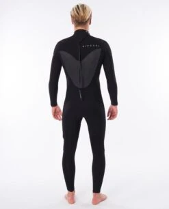 Rip Curl Mens Flashbomb 4/3mm Back Zip Wetsuit 2023 - Black -Aqua Style Shop 73781 wstylf 0090 2 scr