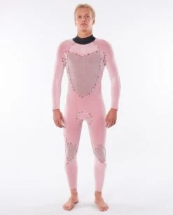 Rip Curl Mens Flashbomb 4/3mm Back Zip Wetsuit 2023 - Black -Aqua Style Shop 73783 wstylf 0090 4