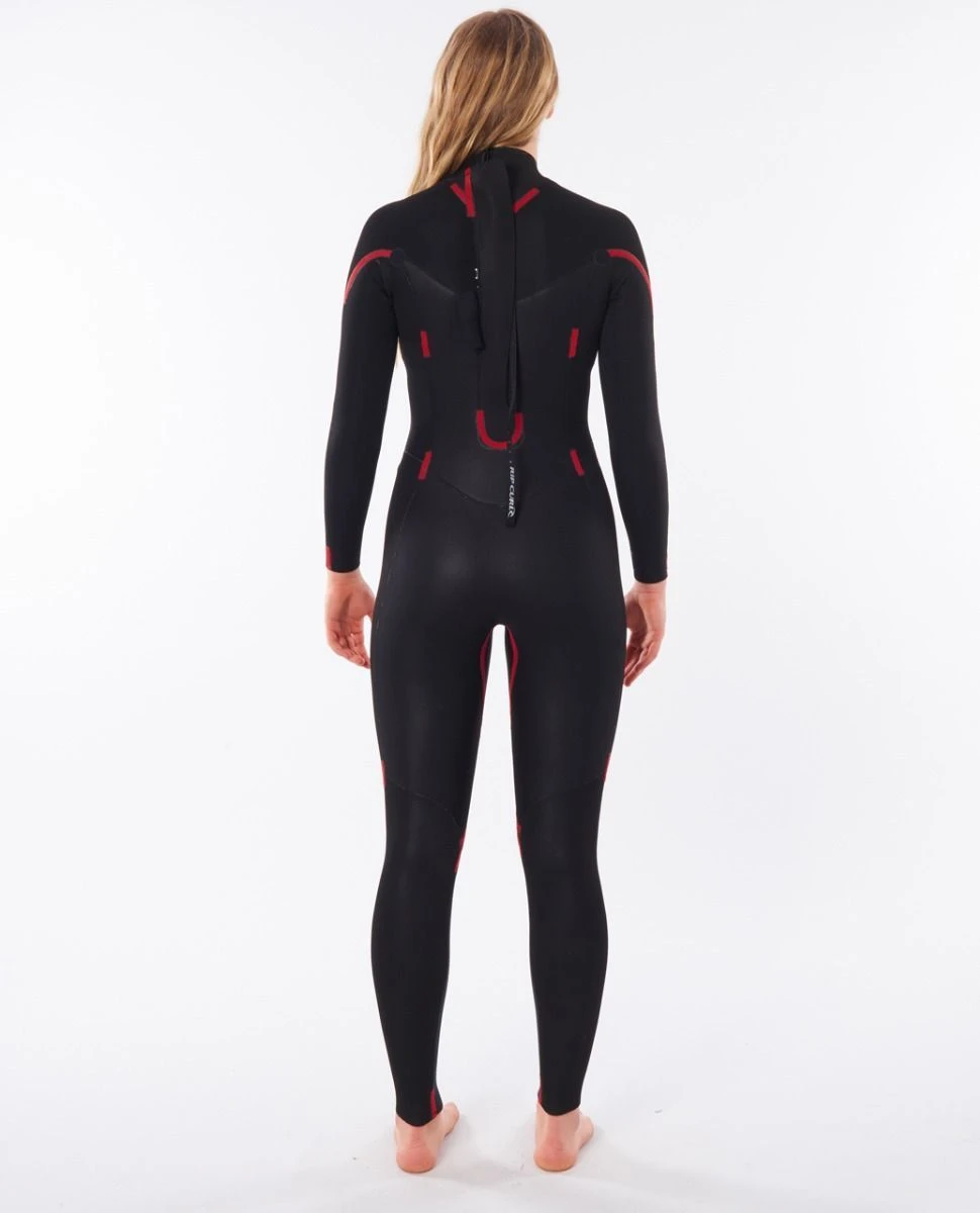 Rip Curl Omega 3/2mm Womens Back Zip Summer Wetsuit - Black 7 Rip Curl Omega 3/2mm Womens Back Zip Summer Wetsuit - Black - Image 5