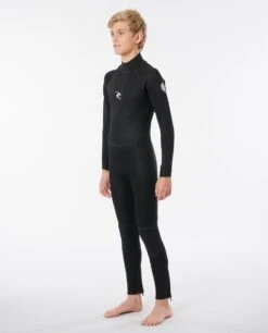 Rip Curl Freelite Grom 3/2mm Back Zip Wetsuit 2023 - Black