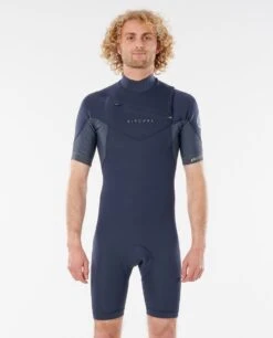 Rip Curl Mens Dawn Patrol 2/2mm Shorty Wetsuit 2023 - Slate