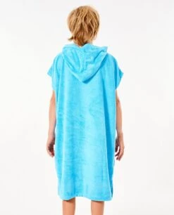 Rip Curl Hooded Junior Boys Changing Towel - Blue