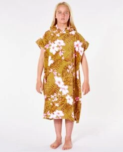 Rip Curl Playabella Girls Hooded Changing Towel - Orange