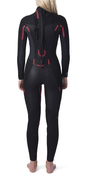 Rip Curl Omega 3/2mm Back Zip Womens Wetsuit 2022 - Black 5 Rip Curl Omega 3/2mm Back Zip Womens Wetsuit 2022 - Black - Image 4